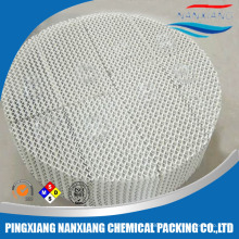 Industry Ceramic Structured scrubber packing for scrubber tower